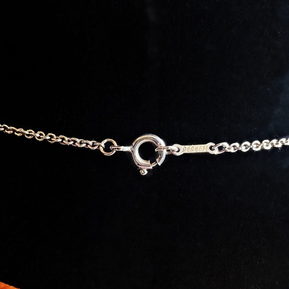 Tiffany & Co. Elsa Peretti Sterling Silver Teardrop Necklace - Picture 3 of 6